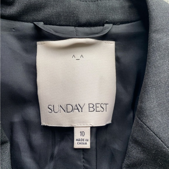 Sunday Best Scholar Blazer Grey 10 - Picture 7 of 12